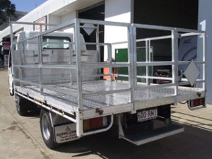 custom made commercial truck tray