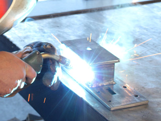 metal welding work